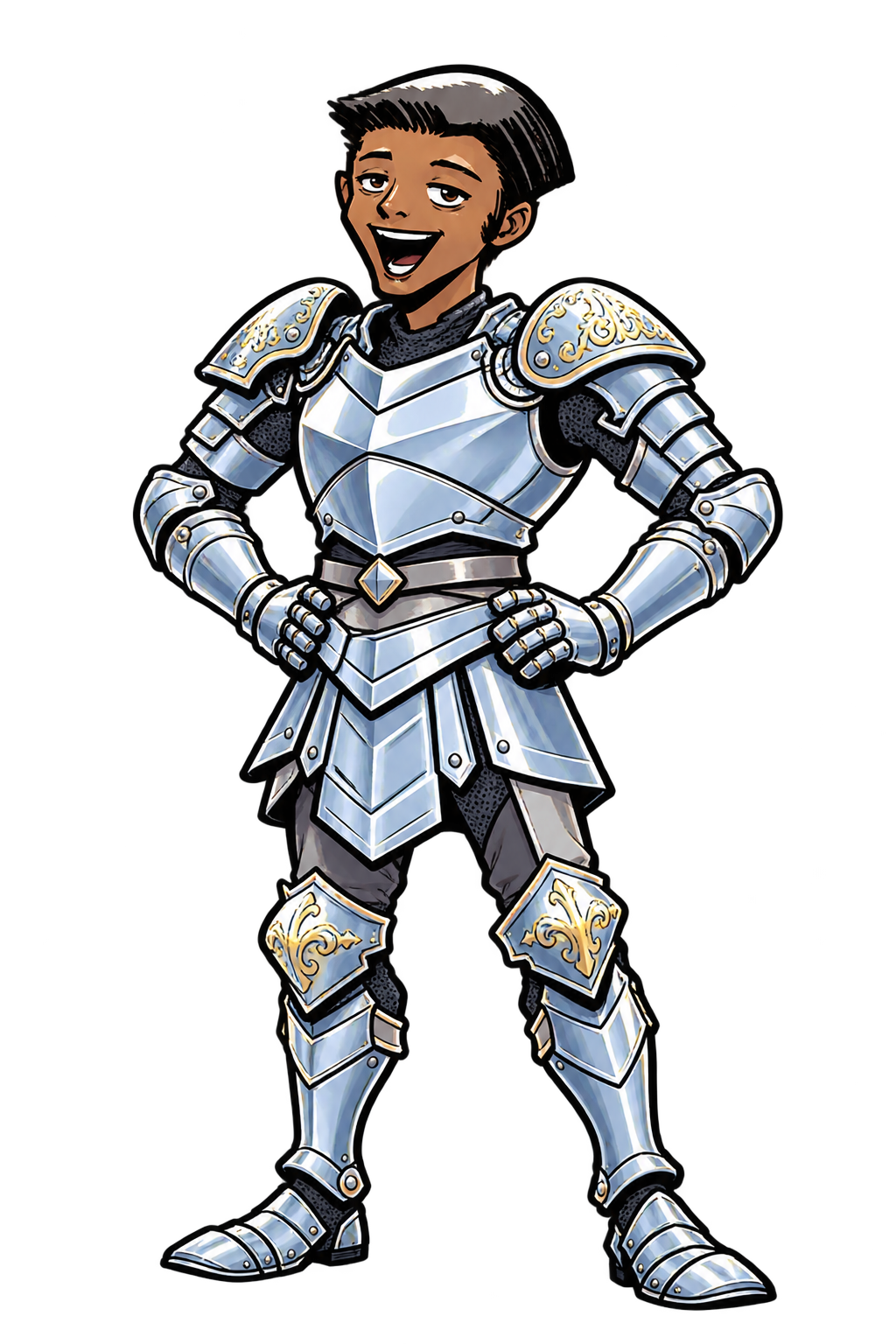 Reimagined artwork of Knight