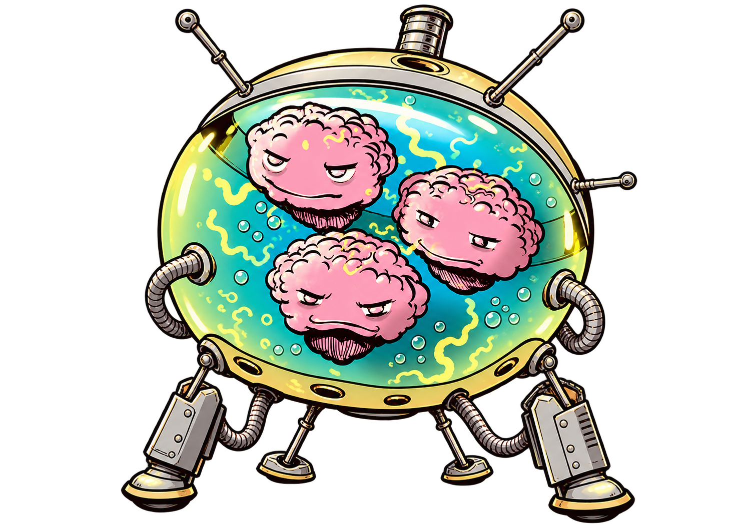 Reimagined artwork of The Overlords